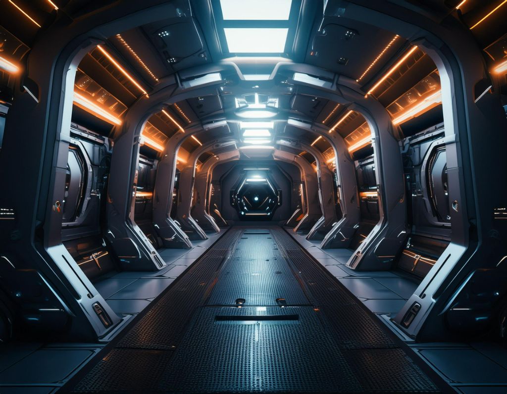 Футуристический коридор